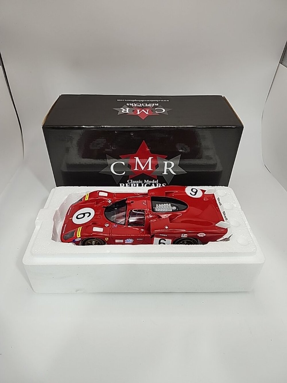 Ferrari 512 S No. 6 Le Mans 1970 Classic Model Replicas CMR Resin 1/18